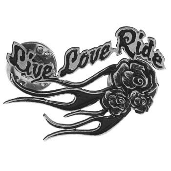 Live Love Ride Pin