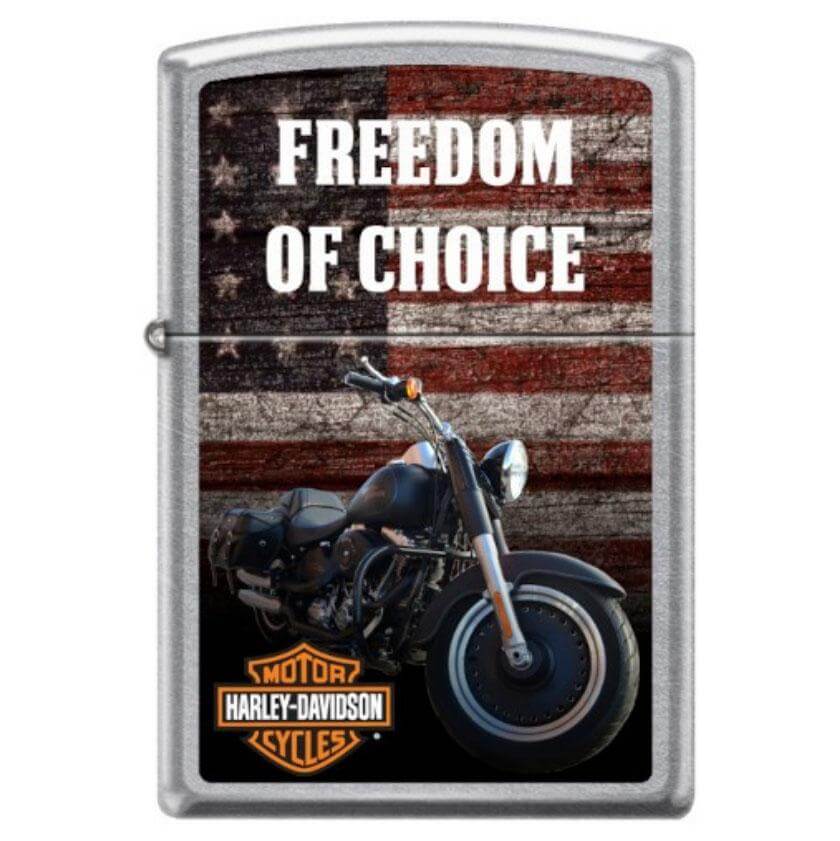 Freedom of Choice Flag Zippo Lighter 