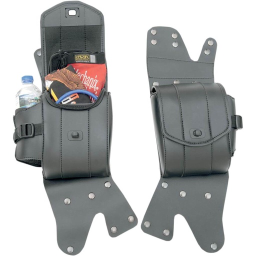 [3501-0715] Cruis'n Deluxe Saddlebag Guard Bag Set