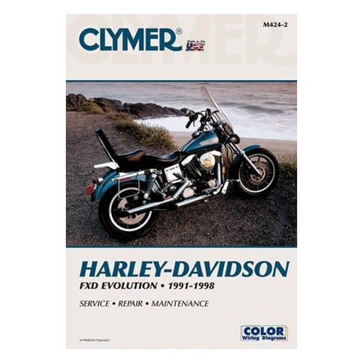 [M424-2] Service Manual Harley-Davidson FXD Evolution 1991-1998