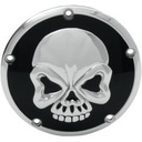 Derby Cover Skull Twin Cam